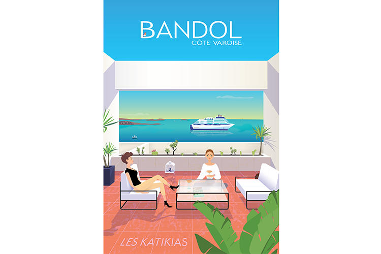 Affiche : Les Katikias, Bandol